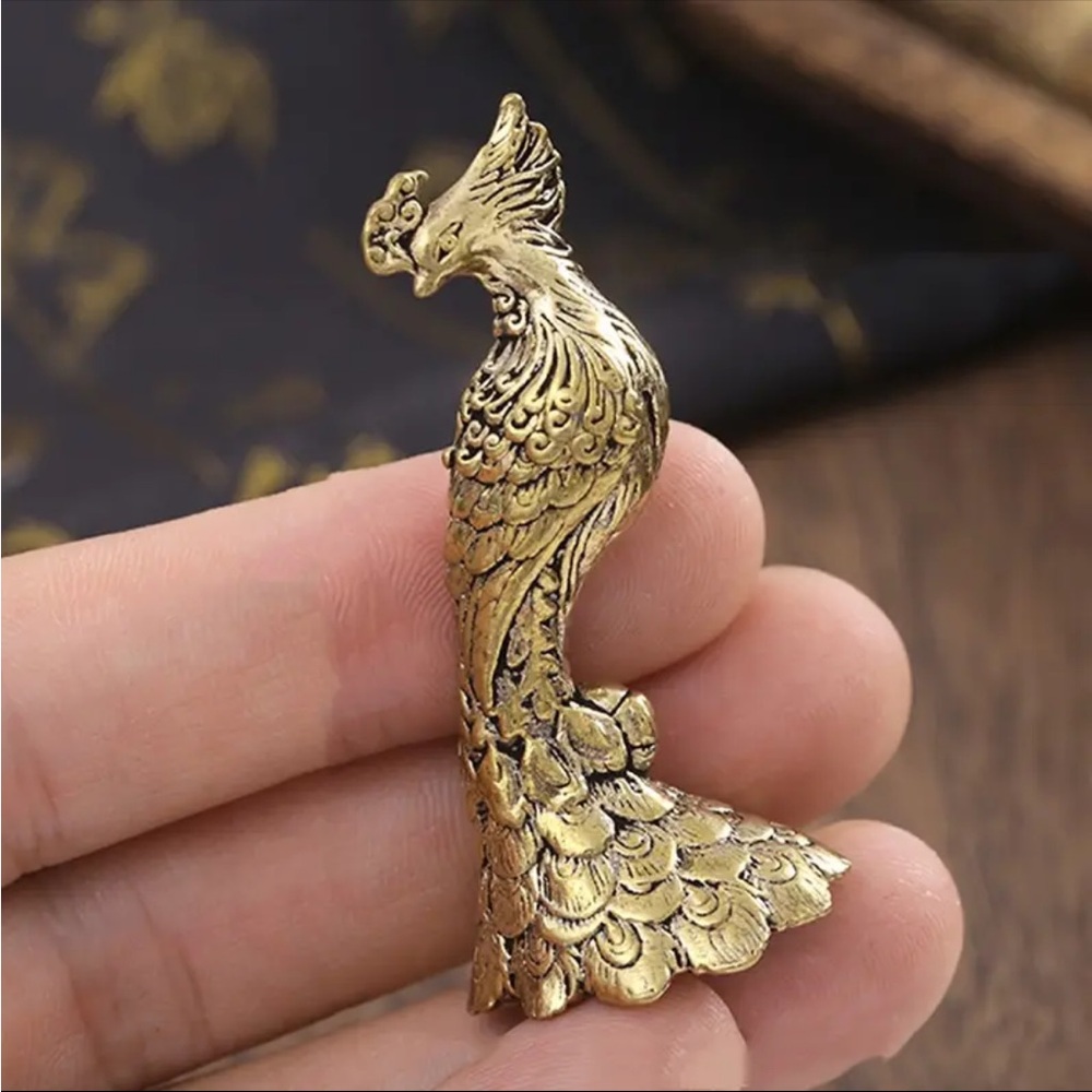 Brass Peacock